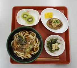 セレクトメニュー（山菜うどん）