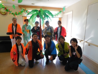緩和ケア病棟夏祭り1