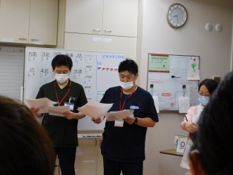 令和6年度　院内災害訓練1