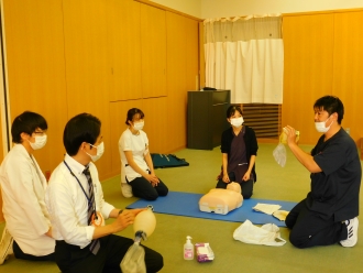 院内BLS講習会1