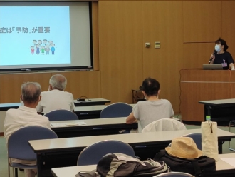 公開講座（ワクチンの重要性）